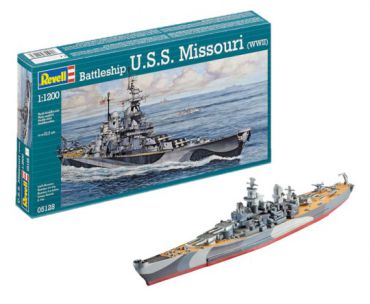 Revell Battleship U.S.S. Missouri (WWII) 1:1120