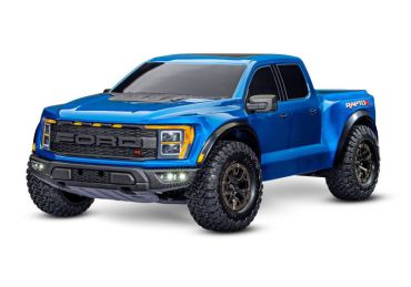 TRAXXAS Ford Raptor-R 4x4 VXL blau 1/10 Pro-Scale RTR Brushless, o. Akku/Ladegerät