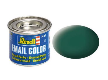 48 REVELL seegrün, matt, RAL 6028, 14ml Dose