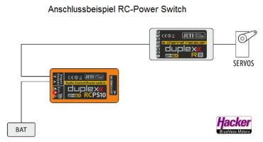 Jeti DUPLEX 2.4EX RC Power Switch 10