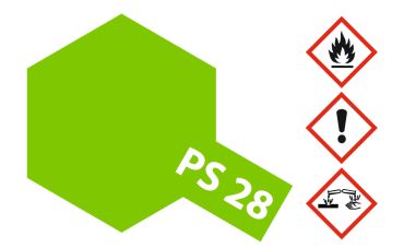 Tamiya PS-28 Neon grün Polycarbonat 100ml