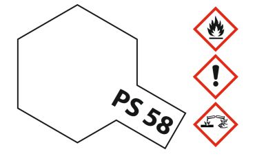 Tamiya PS-58 Perleffekt Klar Polycarbonat 100ml