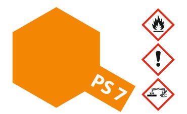 Tamiya PS-7 Orange Polycarbonat 100ml