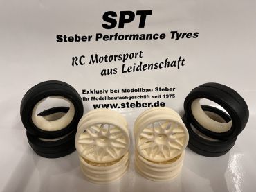 SPT Tyres - 1:10 Reifensatz mit Y Speiche und Einlage