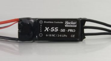 HACKER Speed Controller X-55-SB-Pro