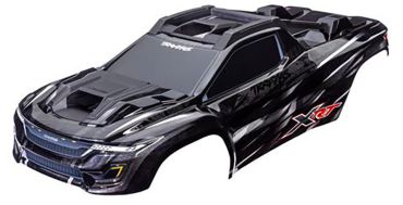 Karosserie XRT Black Edition mit Aufkleber TRAXXAS