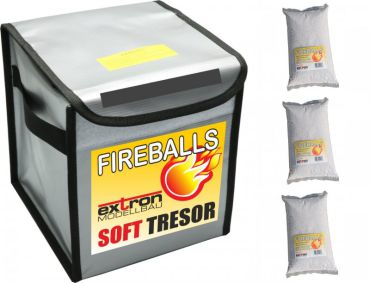 Extron FIREBALLS Soft Tresor inkl. 3 x 1 Liter FIREBALLS