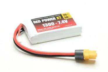 LiPo Akku RED POWER XT 1300 - 7,4V