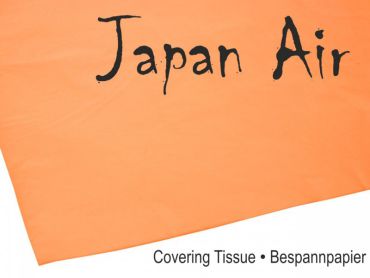 JAPAN AIR Bespannpapier 16g orange 500 x 690 mm (10 St.)